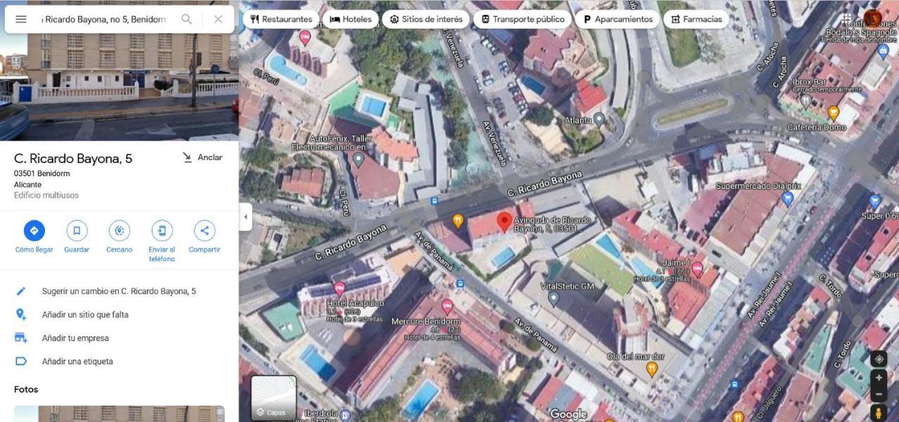 Apartamento Esturion Apartment Benidorm Bagian luar foto